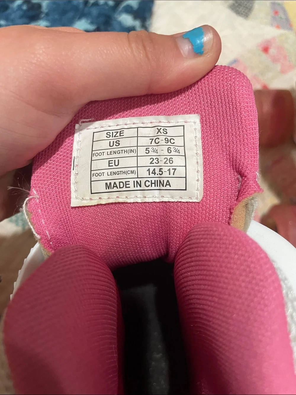 Kids Pink Holographic Light-Up Roller Skates